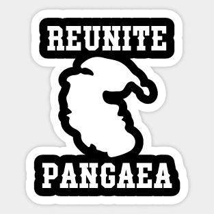 reunite Pangaea T-Shirt Sticker